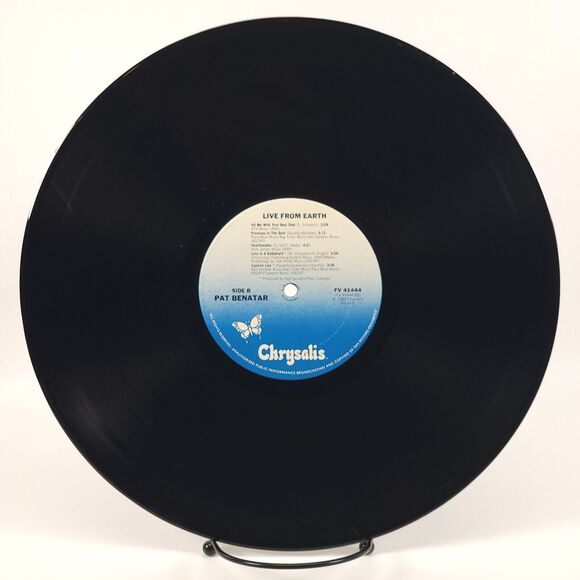 Pat Benetar Live From Earth Vinyl LP CHR 1451 Chrysalis In Original Shrink Wrap - Picture 7 of 15